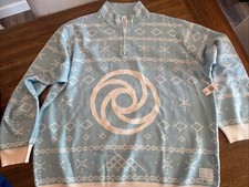 Disney Parks Epcot Festival of the Holidays Figment Holiday Sweater XXL NEW picture