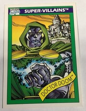 Impel Marvel Comics Super-Villains 1990 Doctor Doom #60 picture