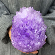 TOP2.1LB-2.6LB Rare Purple Alunite Crystal Mineral Specimen Point Reiki Healing picture