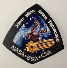 JAMES WEBB SPACE TELESCOPE JWST NASA MISSION PATCH  GODDARD SPACE CENTER 3.5” picture