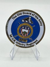 3D US Infantry Regiment Honor Guard Presented for Excellence Challenge Coin picture