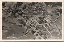 Vintage ETNA, California Real Photo RPPC Postcard Aerial View / Eastman B-4445 picture