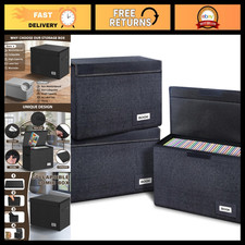 3 Pack Collapsible Comic Book Storage Boxes - Stackable Short Box Organizer picture