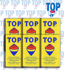 TOP Rolling Papers Single Wide Cigarette Paper (600 Total Leaves) 6 Booklets picture