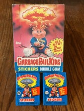 GPK series II     2 unopened packs:  1985 TOPPS picture