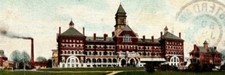 c1907 Michigan Soldiers Home, Grand Rapids, MI, antique postcard, Civil War picture
