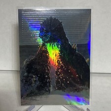 1996 Toho Amada Godzilla Chromium Chrome SP Sticker #23 Godzilla Rises🔥/B* picture
