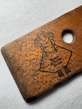 Vintage Billiken Shoes Wooden Ruler - Wonder Shoe Advertising St. Louis Missouri picture