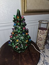 1978 MG Nowells Ceramic Tree. Works Perfectly. Missing One Bulb picture