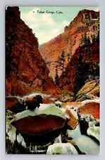 Toltec Gorge CO-Colorado, River and Gorge, Antique Vintage Souvenir Postcard picture