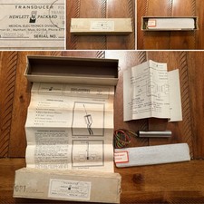 Hewlett Packard Vintage 1960s Medical Electronics Transducer Unused W Core READ* picture