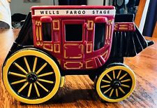VINTAGE 1998 Wells Fargo Stage Coach Union Trust San Francisco Metal Bank no Key picture