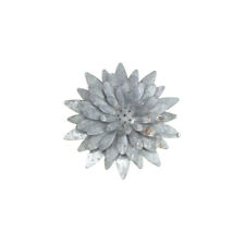 Metal Gray Galvanized Magnetic Sunflower, 4-1/4-Inch picture