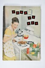 Vintage 1950's Food is Fun Cook Book CP Gas Appliance Manufacturers Association  picture