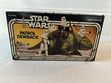 STAR WARS PATROL DEWBACK BOX KENNER VINTAGE 1978 ANH STORMTROOPER LUKE R2 D2 picture