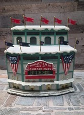 Hawthorne Village Wrigley Field Chicago Cubs Stadium Christmas Village - READ picture