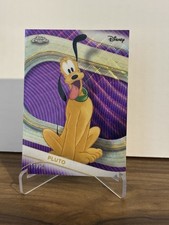 2025 Topps Chrome Disney Pluto Purple Wave /75 picture