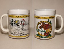 Vintage 1987 Kentucky Derby 113 Insulated Plastic Mug Cup Churchill Downs USA picture