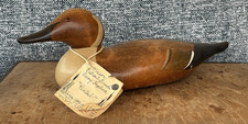 Frank L. Beall Mason Replica PINTAIL DRAKE Wood Decoy 1987 Hand Carved Duck 1/5 picture