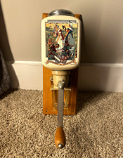 Peugeot Frères Vintage Manual Burr Wall-Mount Coffee Grinder w/ Grounds Jar picture