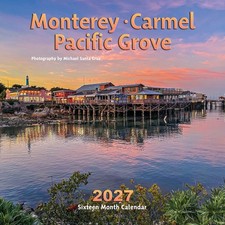 2027 Wall calendar with photography of Monterey, Carmel, California 12x12 inches picture