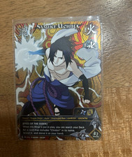 Bandai Shonen Jump's Naruto CCG Promo PR 055 Sasuke Uchiha Hologram 2007 ENG picture