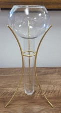 Princess House Crystal Floating Candle Holder w/ Stand picture