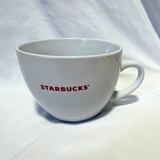 Starbucks 2006 Original White Mug Cup Red Logo - 18oz picture