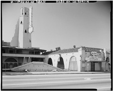 Photo:Whittier Theatre Whittier California 1930s West Side Elevation picture