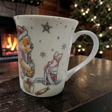 Disney Winnie the Pooh Piglet Christmas Mug 13 oz 2024 Hobby Lobby Holiday New picture
