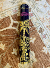 Tall Fortnum and Mason London Dark Chocolate Macadamia Nut Biscuit Tin 14.5