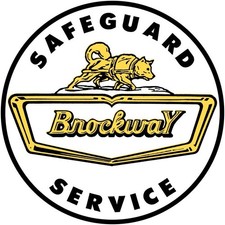 Brockway Motor Trucks SAFEGUARD SERVICE NEW METAL SIGN: 12