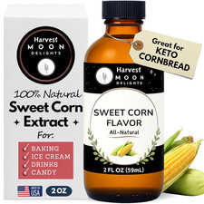100% Natural Sweet Corn Extract for Keto Cornbread, Baking, Ice Cream, Drinks an picture