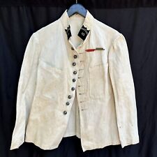 Original WW1 French Colonial Linen Tunic Uniform 8th Infantry  picture