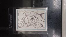 RARE LADY DEATH NIGHT GALLERY Comic Images  Sketch Card 1 OF 200 Copies picture
