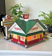 VTG Nostalgic KRISPY KREME Doughnut Shop & Sign collectable decor picture