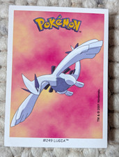 Pokemon Lugia #249 dunkin boomer bubble gum 2001 picture