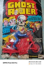 MARVEL FLEETWOOD GHOST RIDER - JONNY BLAZE 1976 RARE HELLFIRE CYCLE VERSION picture