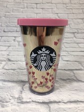 Starbucks Valentine's Day 2019/2020 Heart Tumbler 16oz. RARE * picture