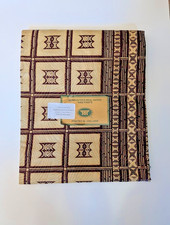 Vlisco Kings Chair Razor 8008 Dutch Wax Hollandais Fabric 6 Yards Vintage NOS picture