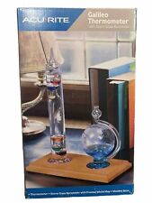 Acurite Galileo Thermometer with Storm Glass Barometer 3 pcs picture