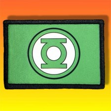 Green Lantern Morale Patch / Military ARMY Tactical Airsoft Hook And Loop 278 picture