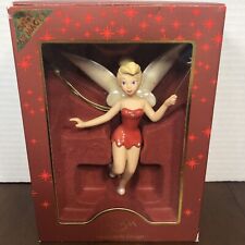 Lenox Ornament Just a Little Pixie Dust Tinkerbell in Red Dress 2009 Disney MIB picture