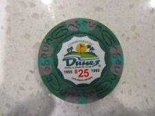 $25 Dunes Hotel Country Club Casino + FREE Mystery Las Vegas Bonus Poker Chip picture