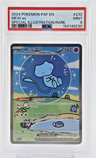 PSA 9 2024 MEW EX POKEMON CARD PAF EN SPECIAL ILLUSTRATION RARE HOLO GEM 232/091 picture