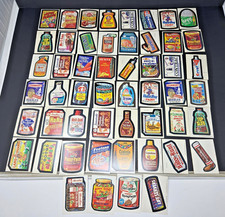 LOT of 52 Topps 1979 Wacky Packages Gum Cards Crakola Shots Dums Dampers Drowney picture