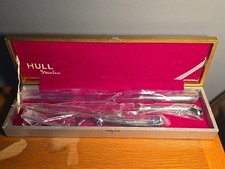 Vintage Hull Stainless Steel Carving Set 3 Pc. Mid Century Modern NOS picture