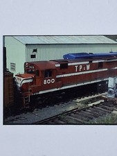 Rare Original 1984 Toledo Peoria & Western RR C-424 Loco #800 in 1984 picture