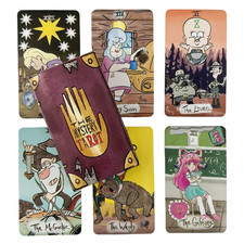 The Mystery Tarot Cards: Gravity Falls Inspired 78-Card Deck (English) picture