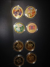D23 2026 Expo Collectible medallion Set Muppets,Dumbo,Alice,Beauty and the Beast picture